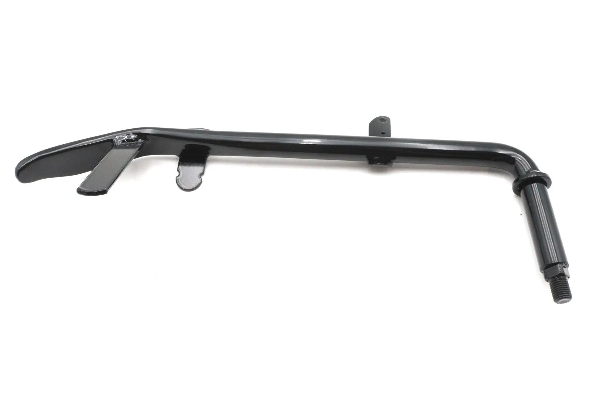 Ultima Black 10 Inch Kickstand for Harley Davidson – High-Strength Steel with Rubber Bumper Stop by Ultima