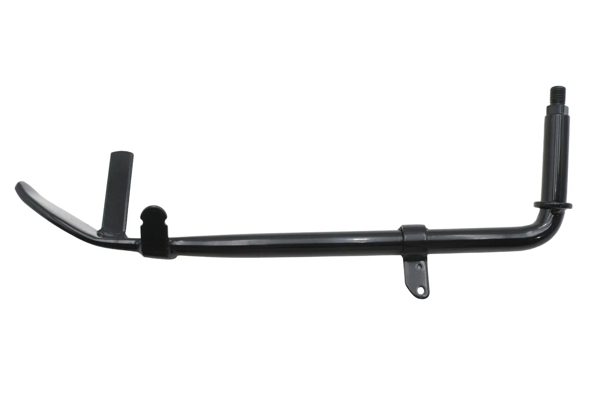 Ultima Black 12-Inch Steel Kickstand for Harley Davidson Motorcycles (Part #87-205) by Ultima