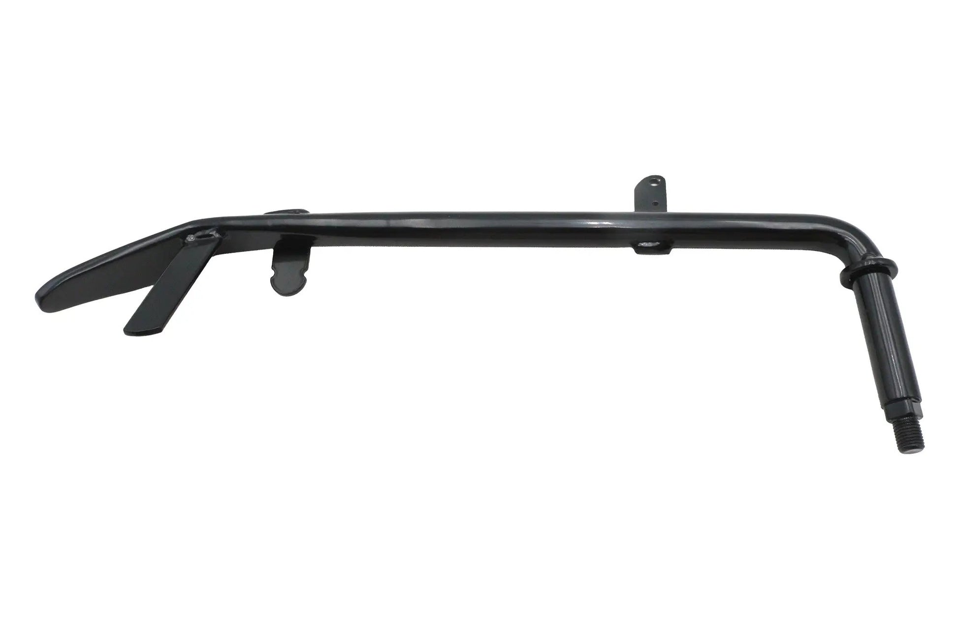Ultima Black 12-Inch Steel Kickstand for Harley Davidson Motorcycles (Part #87-205) by Ultima