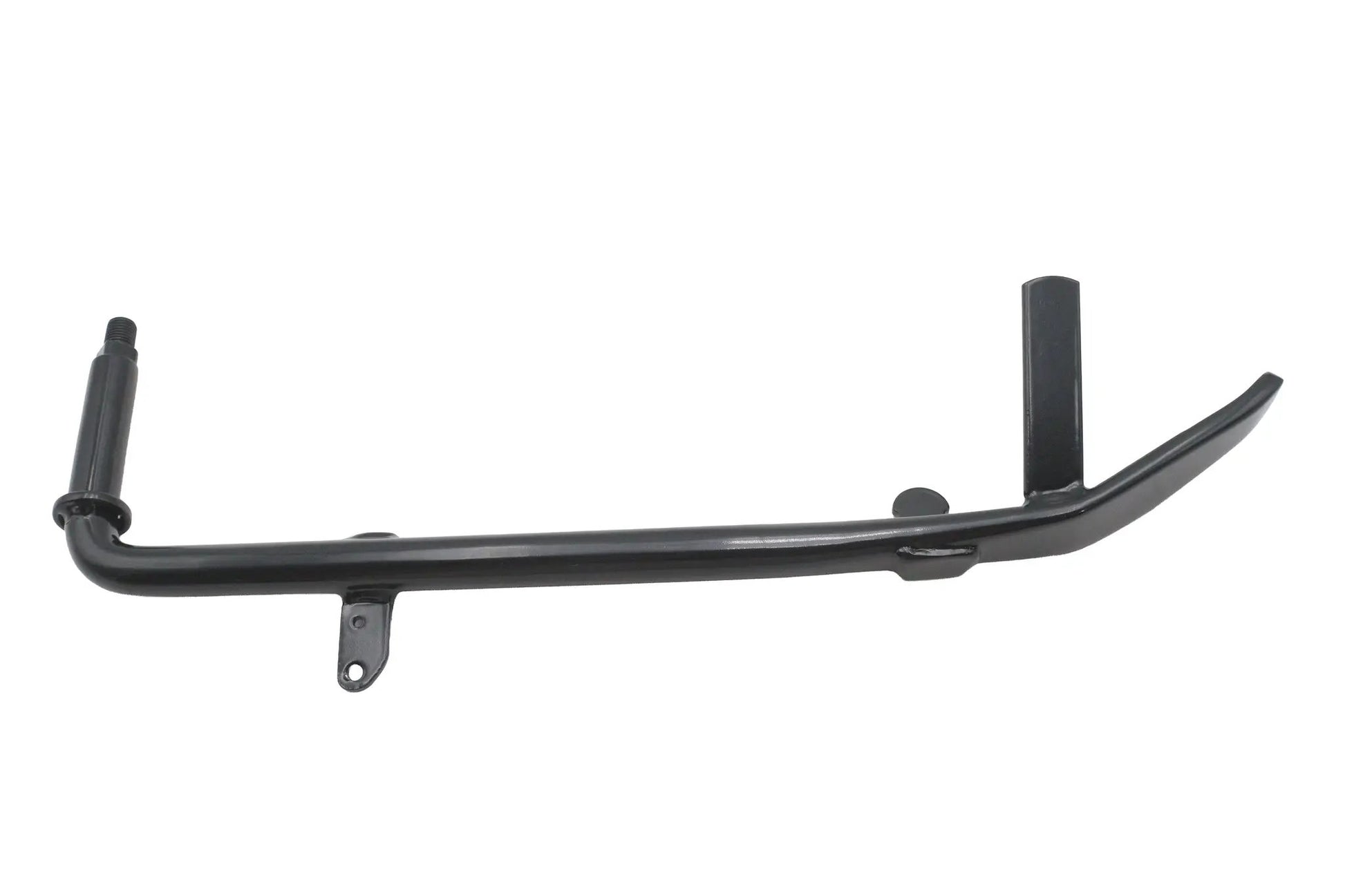 Ultima Black 12-Inch Steel Kickstand for Harley Davidson Motorcycles (Part #87-205) by Ultima