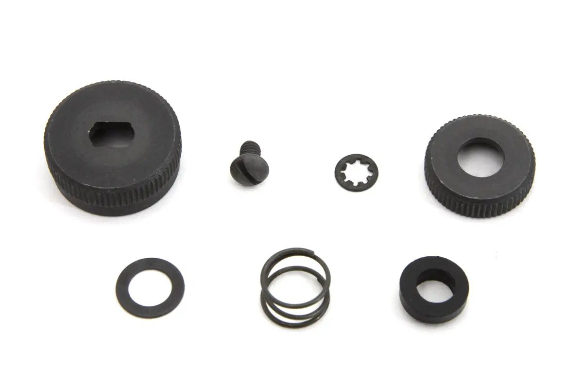 Colony Parkerized Fuel Petcock Shut Off Rod Mounting Kit for Harley Davidson FL (1940-1949) by Colony