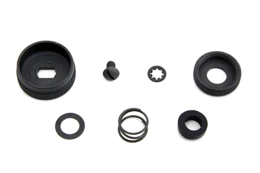 Colony Parkerized Fuel Petcock Shut Off Rod Mounting Kit for Harley Davidson FL (1940-1949) by Colony