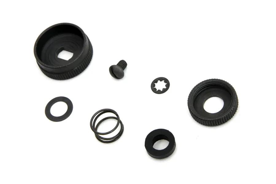 Colony Parkerized Fuel Petcock Shut Off Rod Mounting Kit for Harley Davidson FL (1940-1949) by Colony