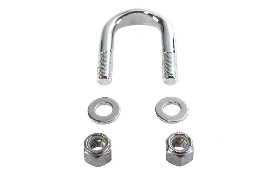 Colony Chrome U-Bolt for Clutch Booster Bracket - Fits Harley Davidson FL 1952-1961 by Colony