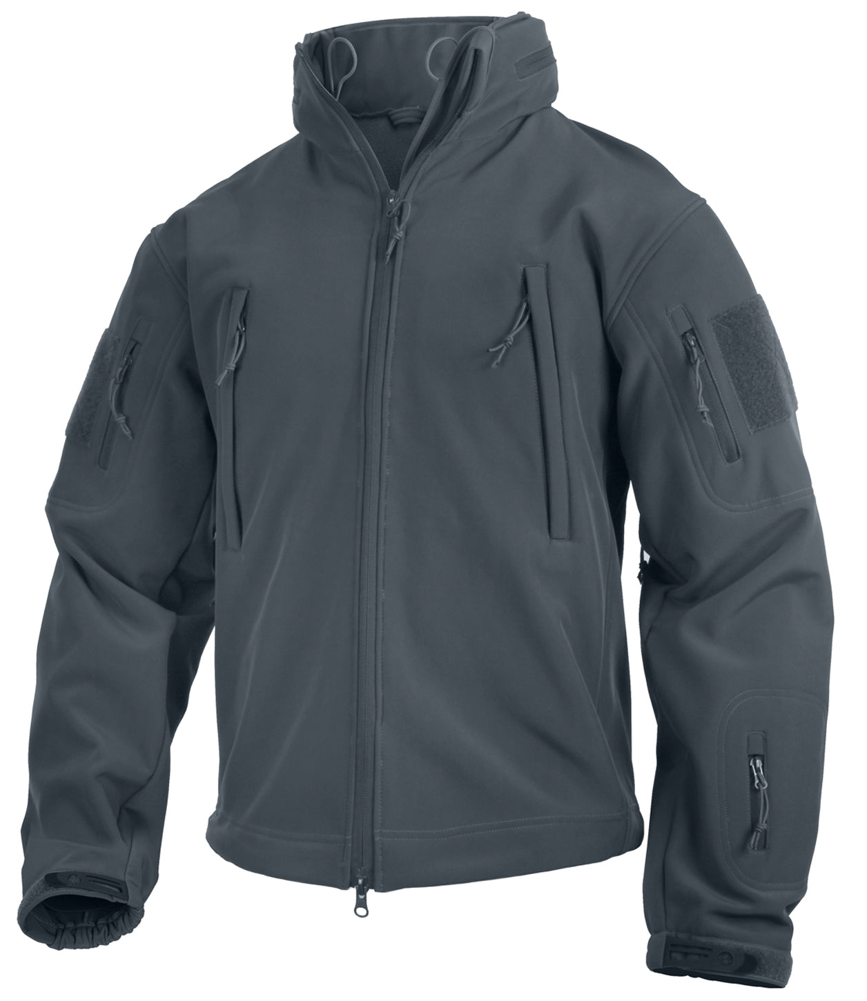 Rothco Special Ops Soft Shell Jacket in Gunmetal Grey, Size M
