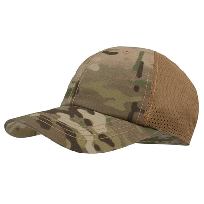 Rothco Multicam Tactical Mesh Back Cap - Adjustable Military Baseball Hat