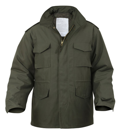 Rothco M-65 Field Jacket Olive Drab Size M - Long