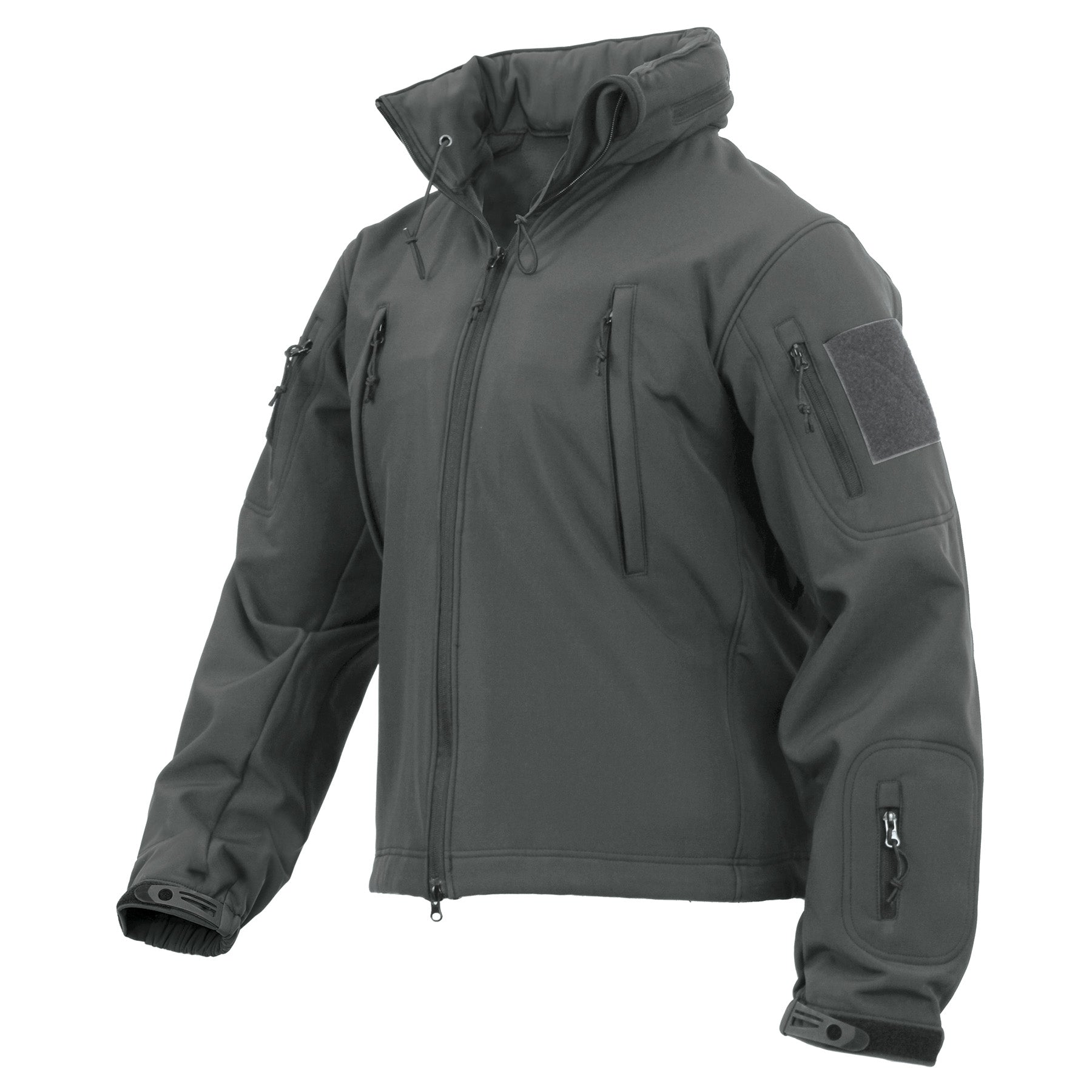 Rothco Concealed Carry Soft Shell Jacket in Gunmetal Grey, 3XL