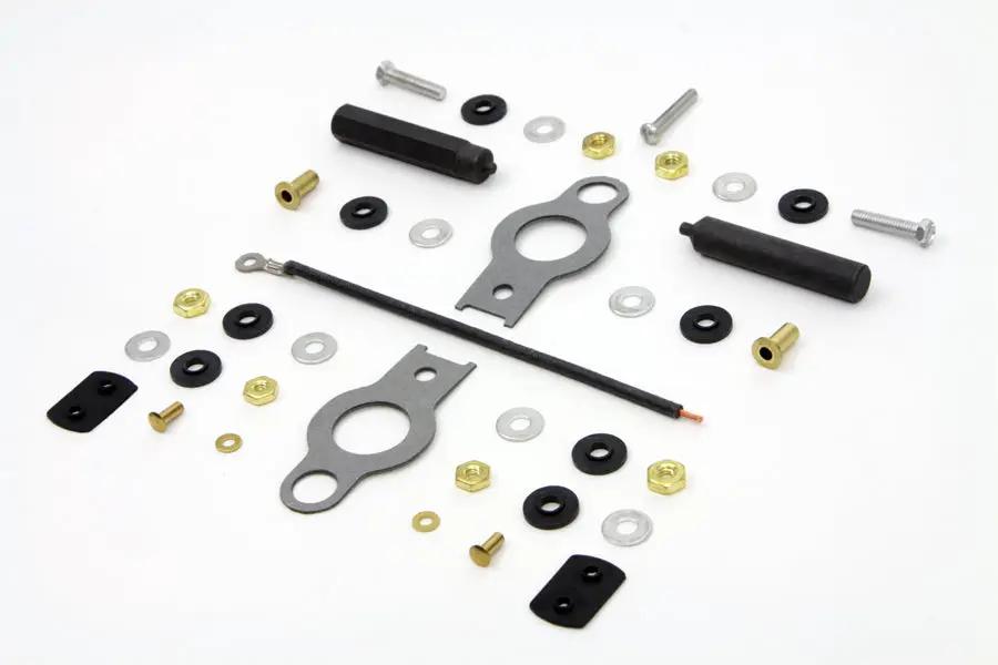 Colony Instrument Panel Base Restoration Kit for Harley Davidson (1939-1946 EL & FL, U Models) by Colony