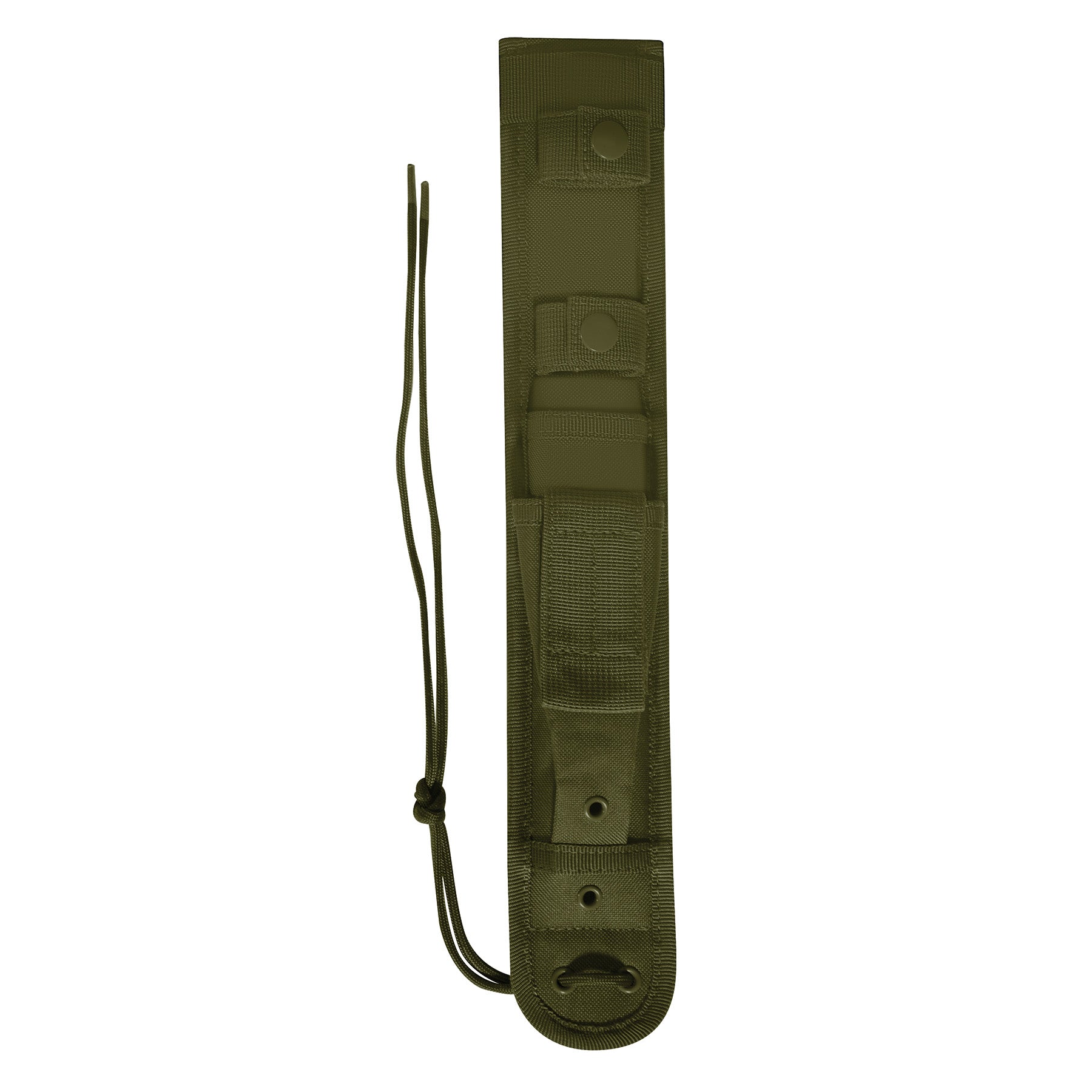 Rothco MOLLE Knife Sheath Olive Drab - Secure Tactical Blade Holder