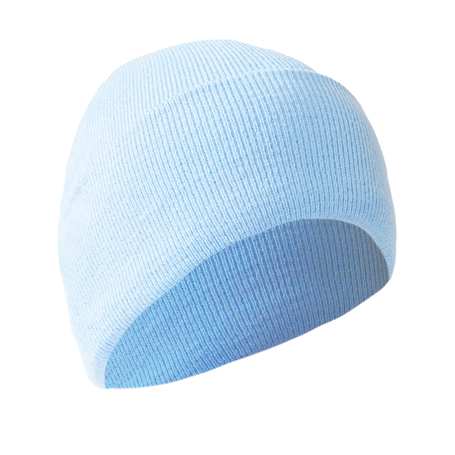 Rothco Deluxe Fine Knit Watch Cap Light Blue - Warm Military-Style Beanie for Outdoor Activities