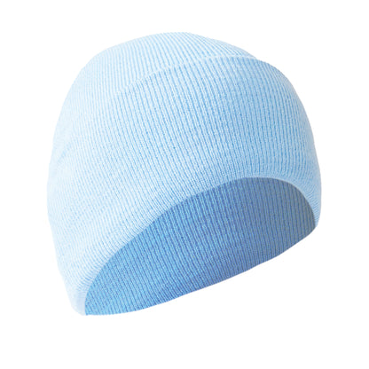 Rothco Deluxe Fine Knit Watch Cap Light Blue - Warm Military-Style Beanie for Outdoor Activities
