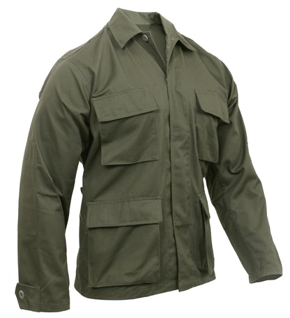 Rothco Twill BDU Shirt Olive Drab Size 3XL - Durable Military-Style Long Sleeve Uniform Shirt