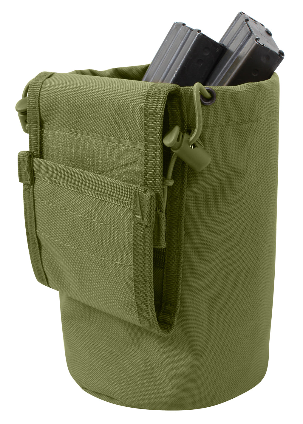Rothco MOLLE Roll-Up Utility Dump Pouch Olive Drab – Tactical Gear Storage Solution