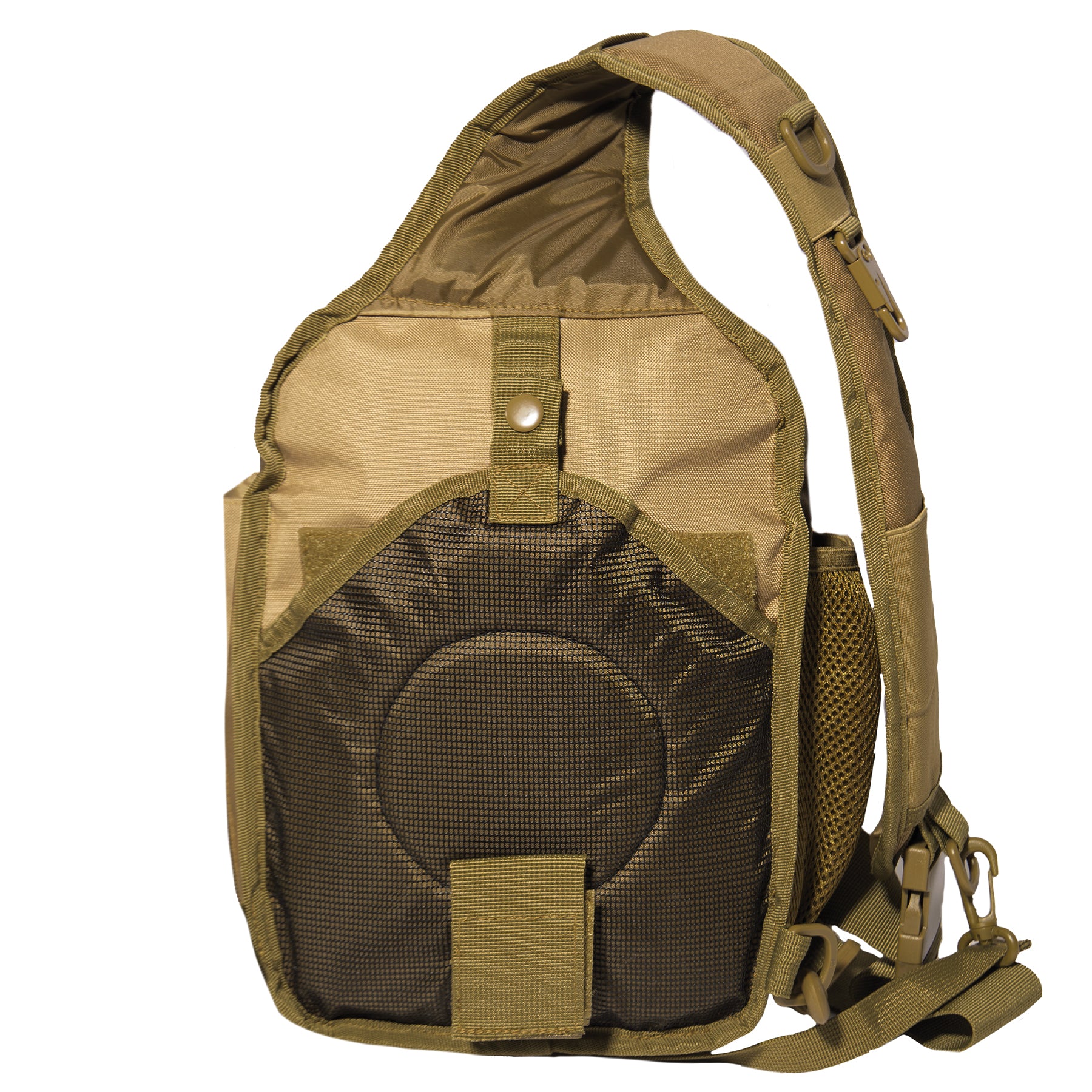 Rothco Compact Tactisling Shoulder Bag Coyote Brown Part #25511