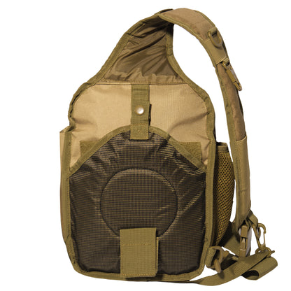 Rothco Compact Tactisling Shoulder Bag Coyote Brown Part #25511
