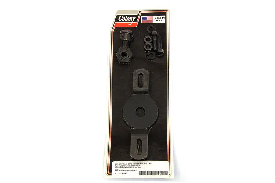 Colony Windshield Side Member Mount Kit for Harley Davidson CLE (1924-1933) by Colony