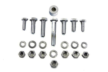 Colony Exhaust System Mounting Bolt Kit Chrome for Harley Davidson EL (1936-1945) by Colony