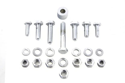 Colony Exhaust System Mounting Bolt Kit Chrome for Harley Davidson EL (1936-1945) by Colony