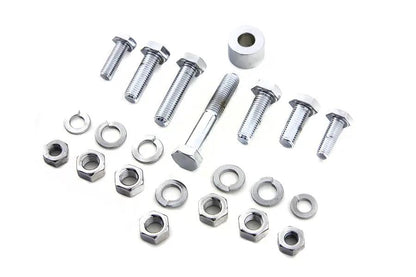 Colony Exhaust System Mounting Bolt Kit Chrome for Harley Davidson EL (1936-1945) by Colony