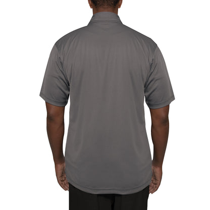 Rothco Tactical Performance Polo Shirt for Public Safety - Grey, Size XL (Part Number 39130-XLRG)