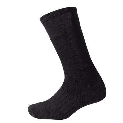 Rothco Wool Blend Mid-Calf Winter Socks Black Size Large