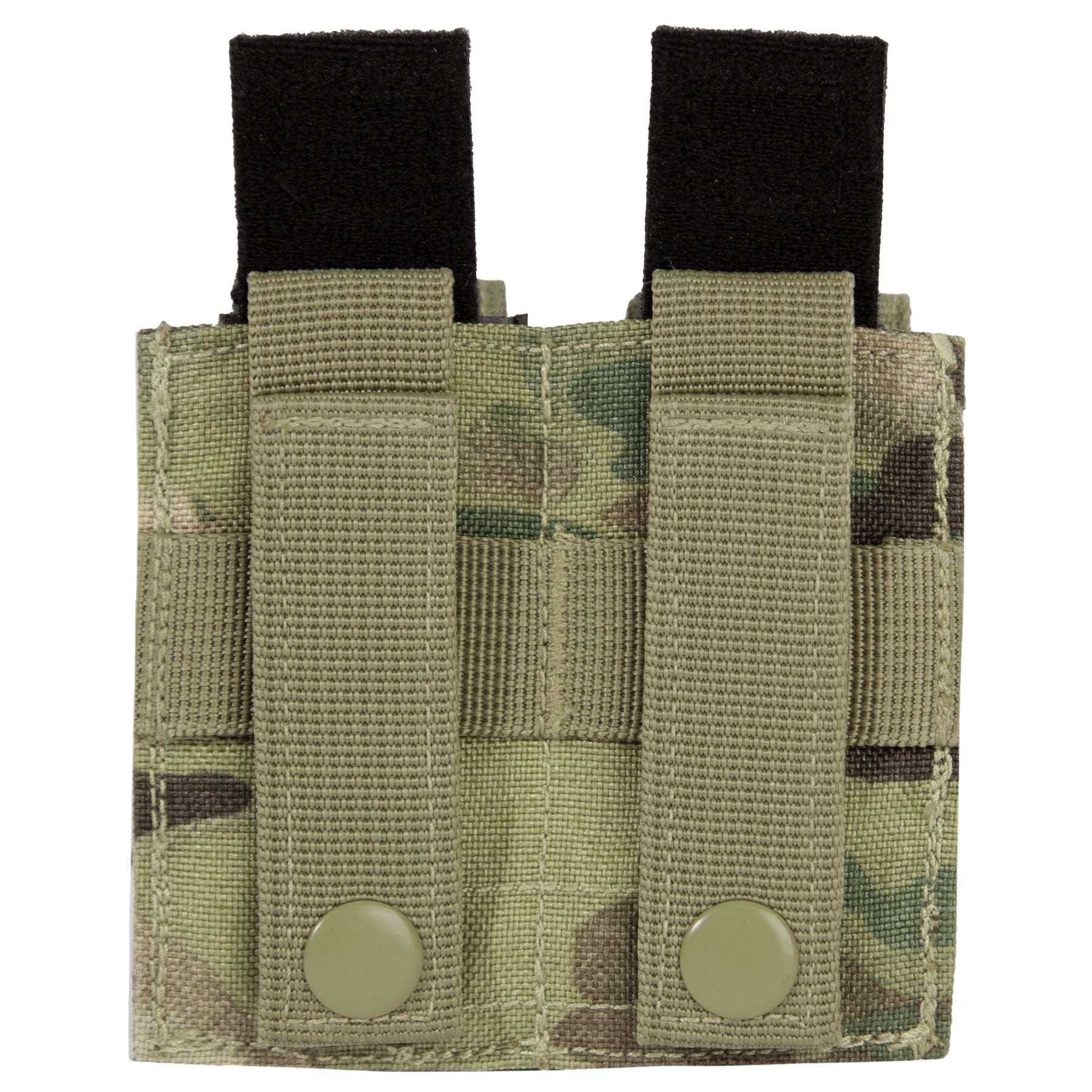 Rothco MOLLE Double Pistol Mag Pouch with Inserts – MultiCam