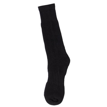 Rothco Wool Blend Mid-Calf Winter Socks Black Size Large