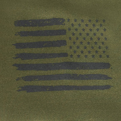 Rothco US Flag and USMC Eagle, Globe & Anchor Concealed Carry Hoodie in Olive Drab - Size XL