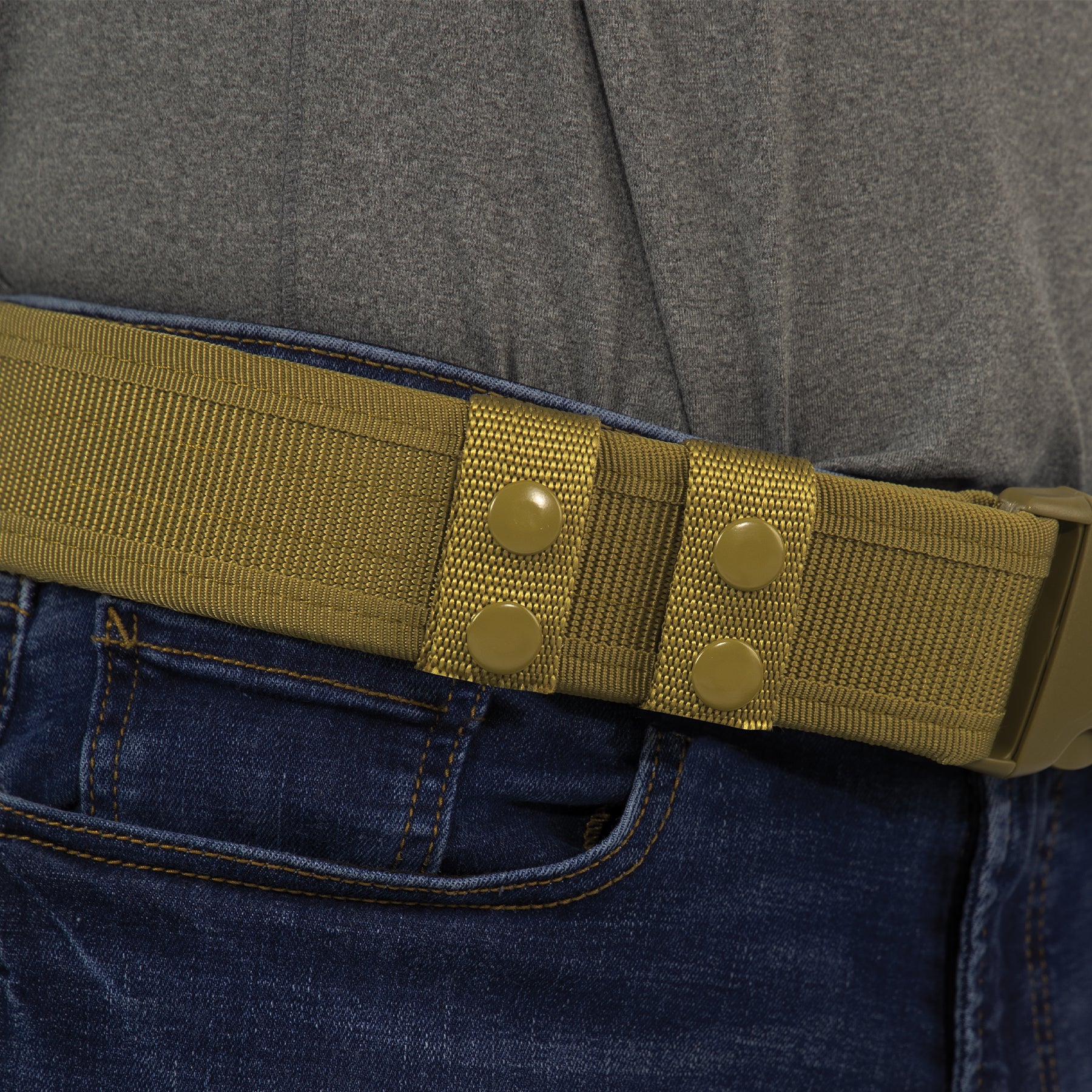 Rothco Enhanced Belt Keepers Coyote Brown - Secure Duty Belt Holders