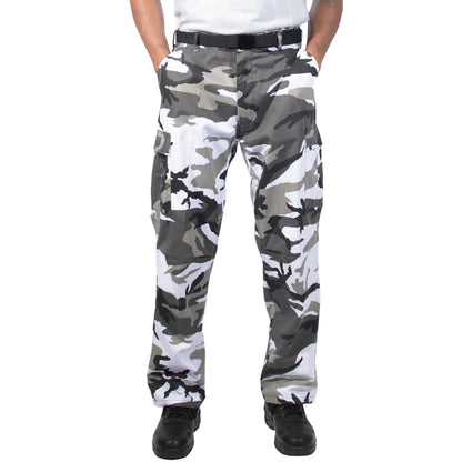 Rothco Relaxed Fit Zipper Fly BDU Pants in City Camo – Size Large
