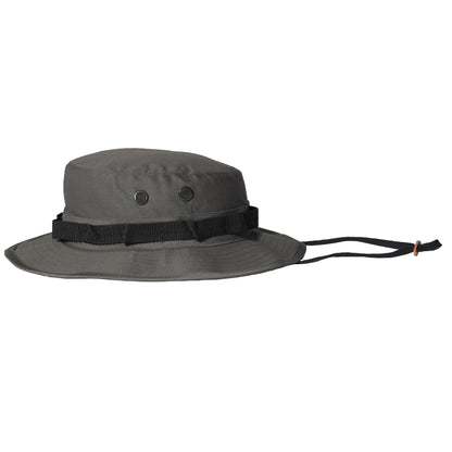 Rothco Boonie Hat Charcoal Grey with Wide Brim and Tactical Features