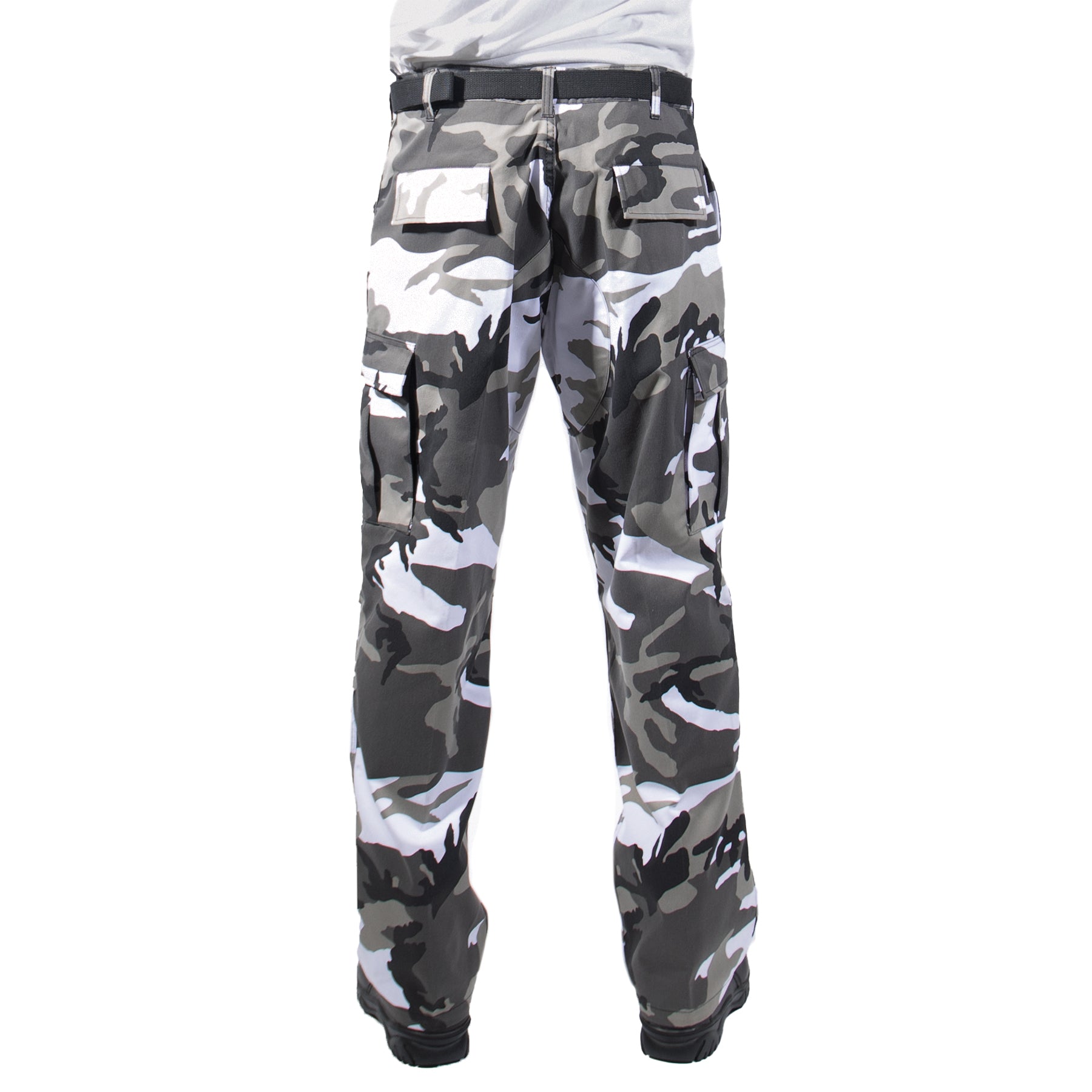 Rothco Relaxed Fit Zipper Fly BDU Pants in City Camo – Size Large