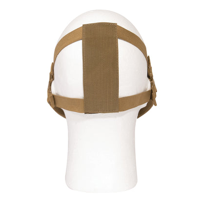 Rothco Carbon Steel Half Face Mask with Mesh Caging - Coyote Brown
