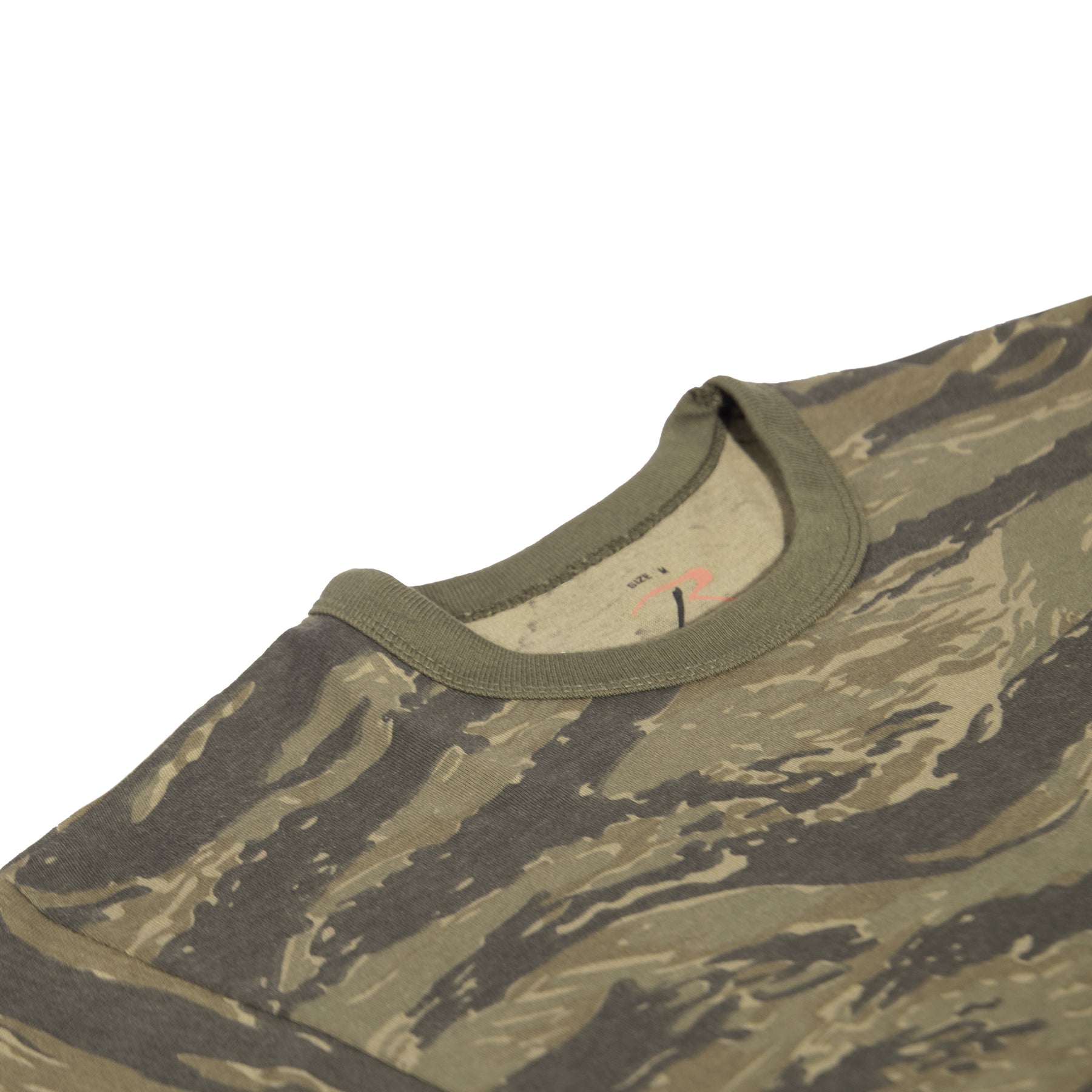 Rothco Vintage Camo T-Shirt Tiger Stripe Camo 3XL – Durable Classic Camouflage Tee for Outdoors and Casual Wear