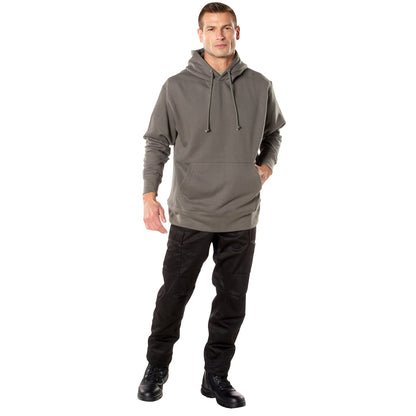 Rothco Every Day Pullover Hooded Sweatshirt in Gunmetal Grey, Size XL