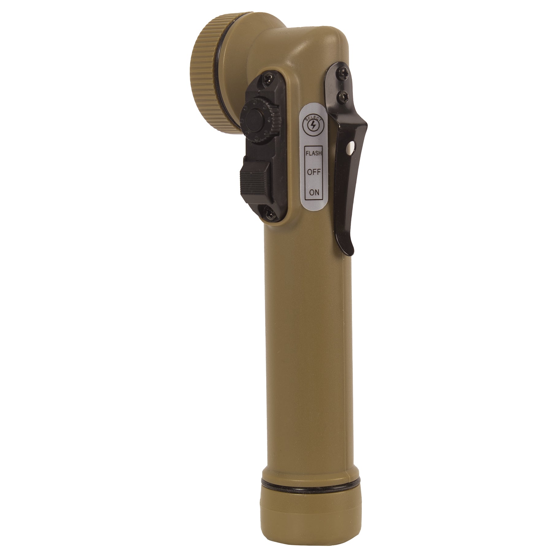 Rothco Mini LED Flashlight Coyote Brown Part #52820 – Compact, Versatile Handheld Light