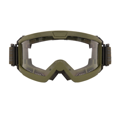 Rothco ANSI Rated OTG Goggles Olive Drab / Clear - Impact-Resistant Tactical Eye Protection