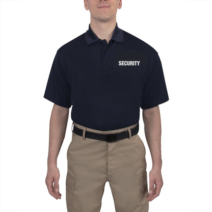 Rothco Moisture Wicking Security Polo Shirt in Midnight Navy Blue, Size 3XL