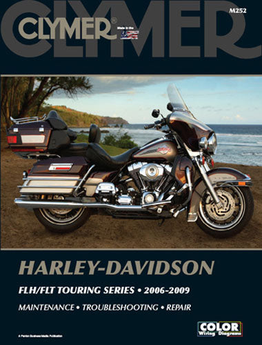 Clymer Manual HD FLH/FLT Touring Series 06'-09' Part M252
