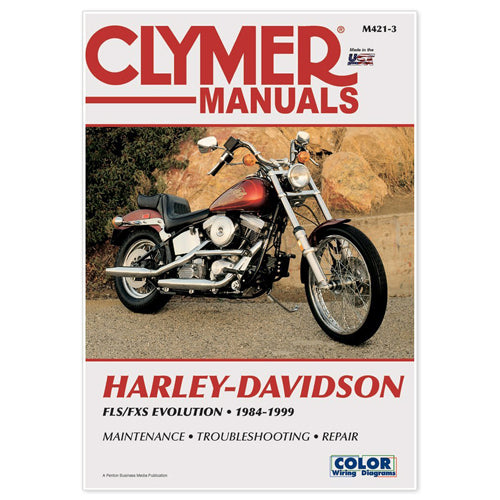 Clymer CM4213 Harley-Davidson FLH, FLT, FLHS, FLT, FXS Evolution 1984-1999 Service Manual