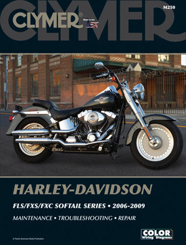CLYMER Manual HD FlexFX/FXS/FXC Softail Series 2006-2009 - Part No. M250