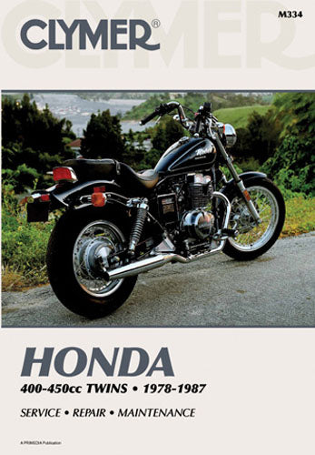 Clymer Manual Hon 400-450 Twins 78-87 Repair Guide - Part Number CM334