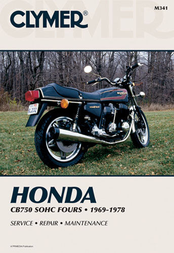 CLYMER Manual Hon CB750 SOHC Fours 1969-1978 - CLYMER Part Number CM341