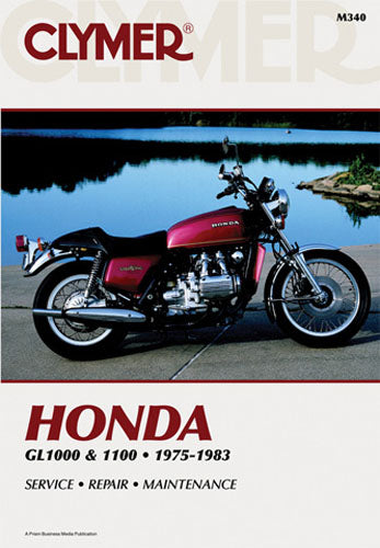 Clymer Manual for Honda GL1000 & GL1100 Fours 1975-1983 - Part Number CM340