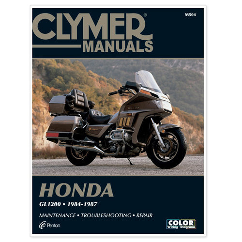 Clymer Honda GL1200 Gold Wing (1984-1987) Repair Manual Part Number CM504
