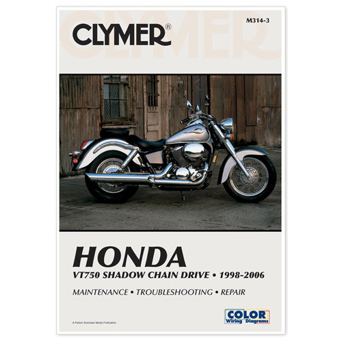 Clymer Honda VT750 Shadow Chain Drive Repair Manual - Part Number CM3143