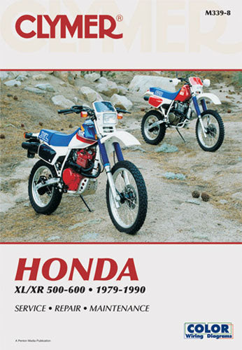 Clymer Manual for Honda XL/XR 500 and 650 Series - Part Number CM3398