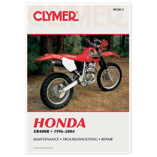 Clymer Manual for Honda XR400R (1996-2004) Part Number CM3202