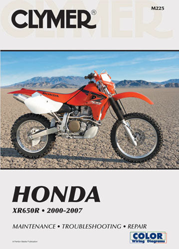 Clymer Manual for Honda XR650R 2000-2007 – Comprehensive Service Guide